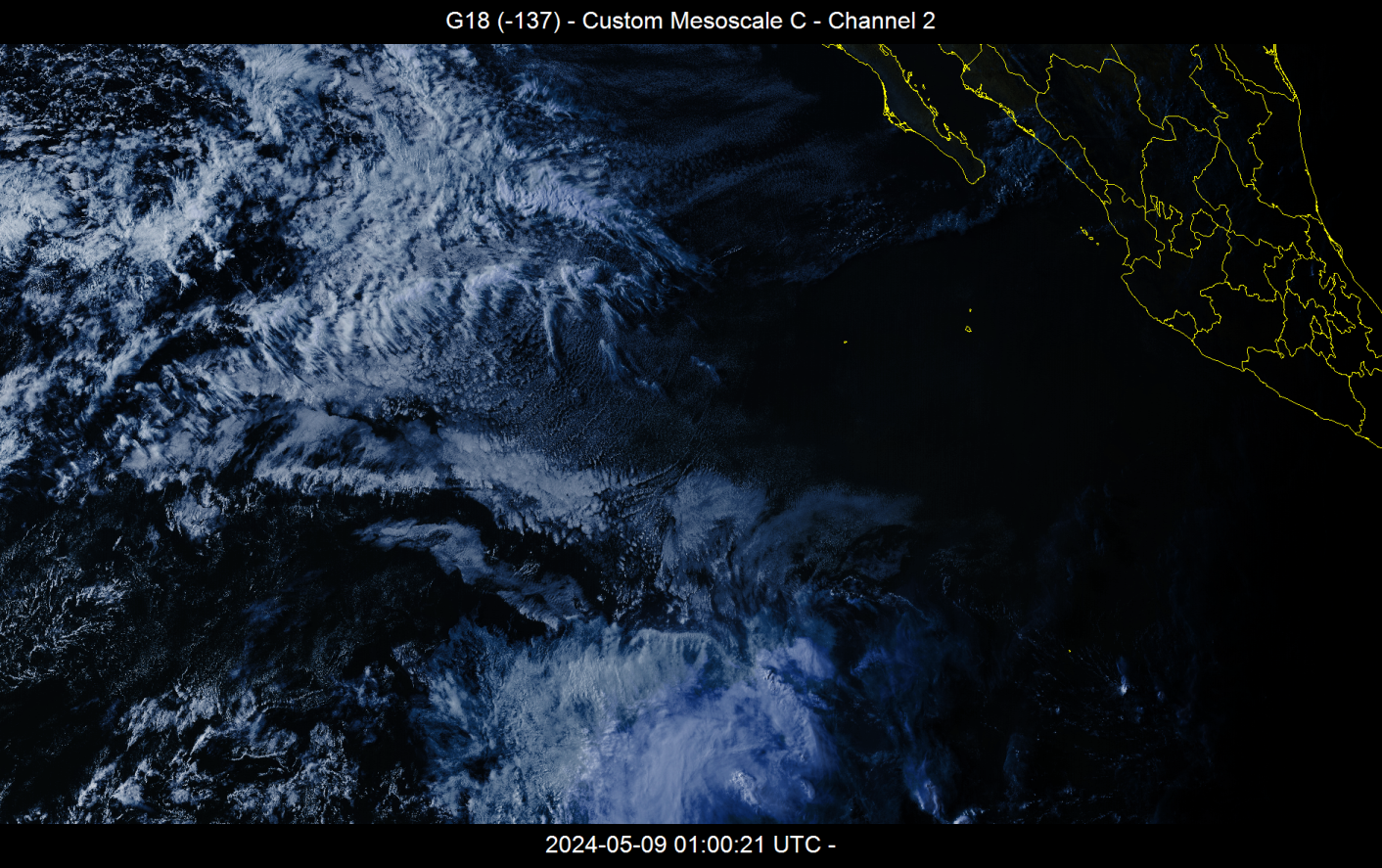 GOES West East Pacific