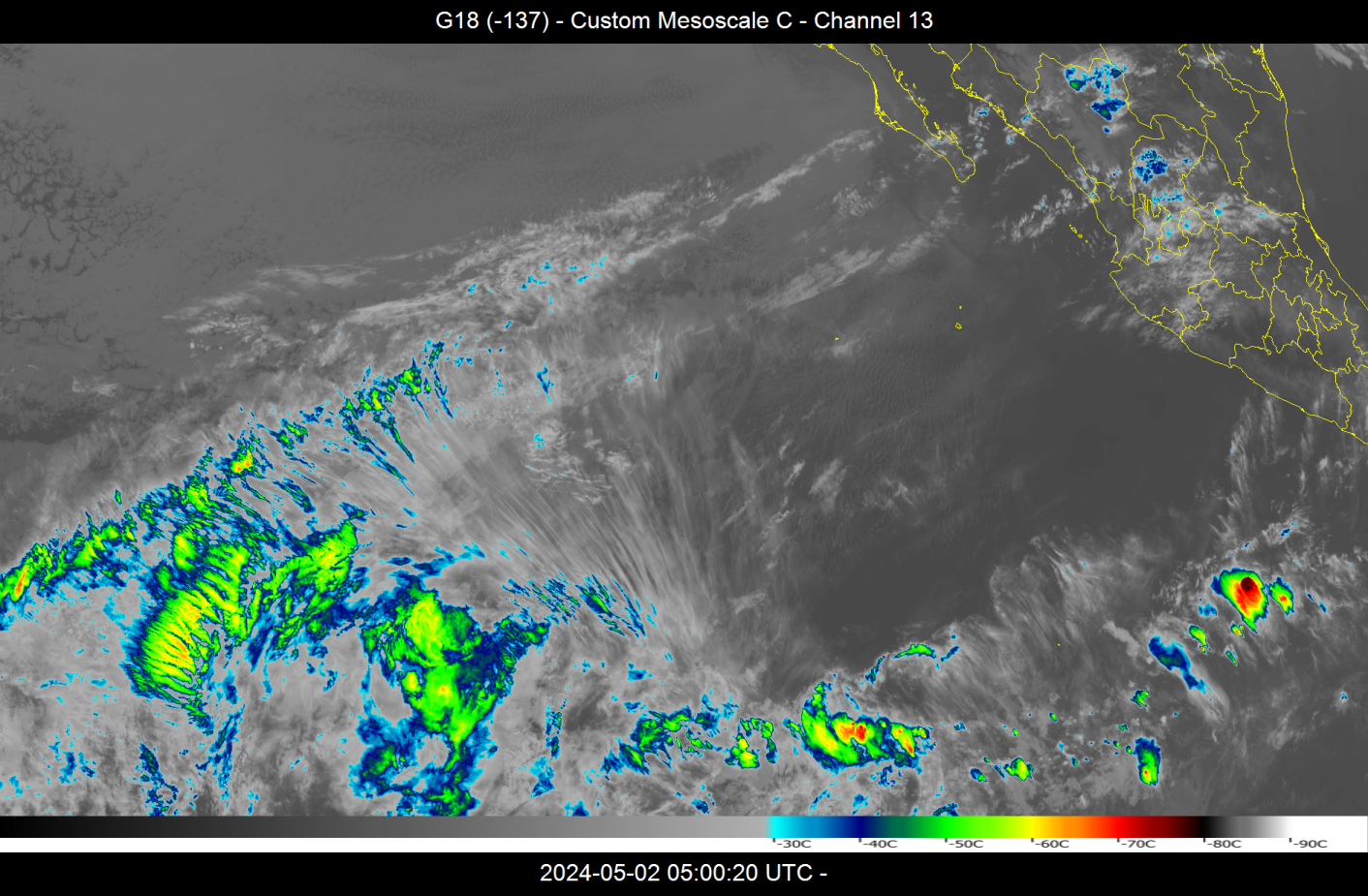 GOES West East Pacific
